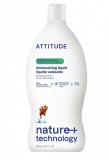 Detergent ecologic de spalat vase si biberoane Mar verde si Busuioc, 700 ml - ATTITUDE
